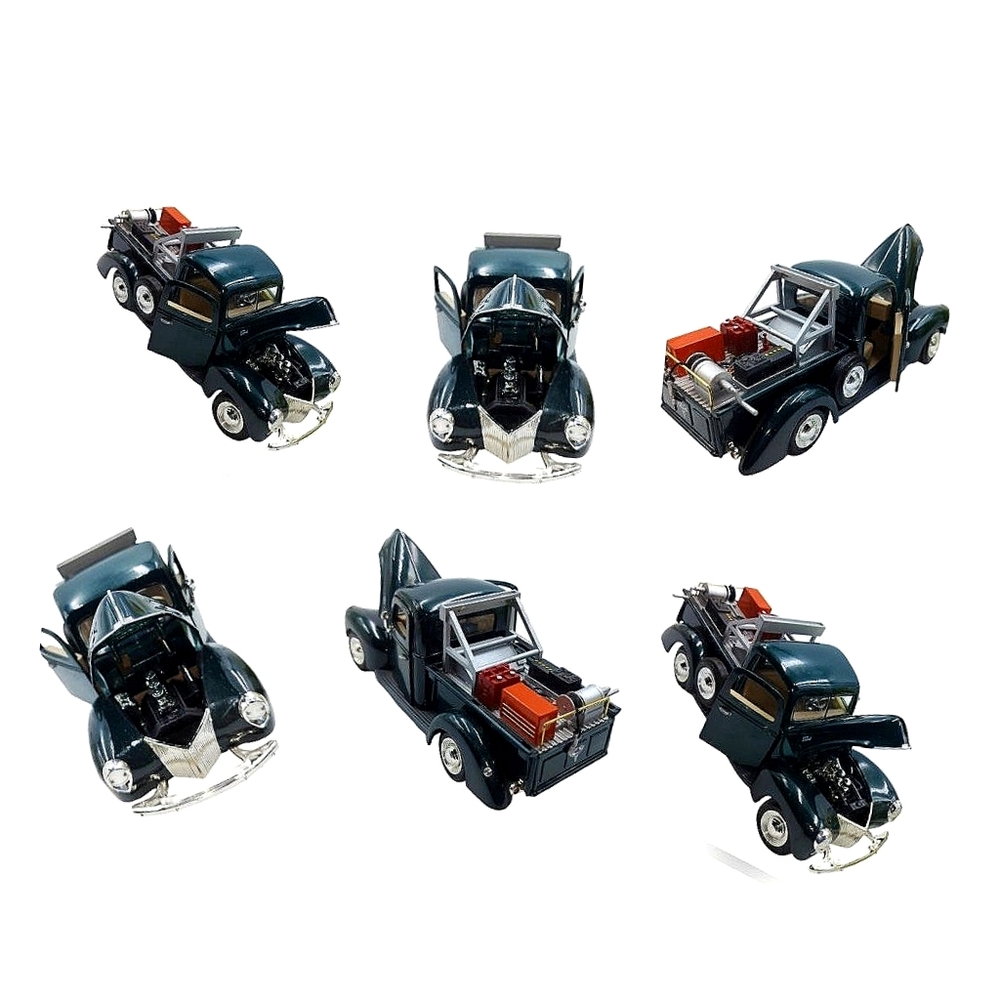Diecast Vehicle Collection 1:24–1:25 | 6 Cars | 2 Coin Banks | Ford & Chevy - Picture 7 of 7